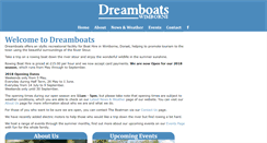 Desktop Screenshot of dream-boats.org.uk